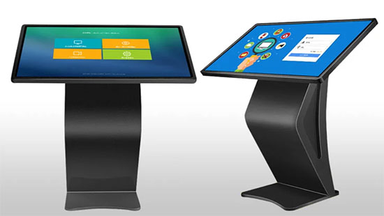 49 inch 4K intelligent Touch Screen Kiosk Floor Standing